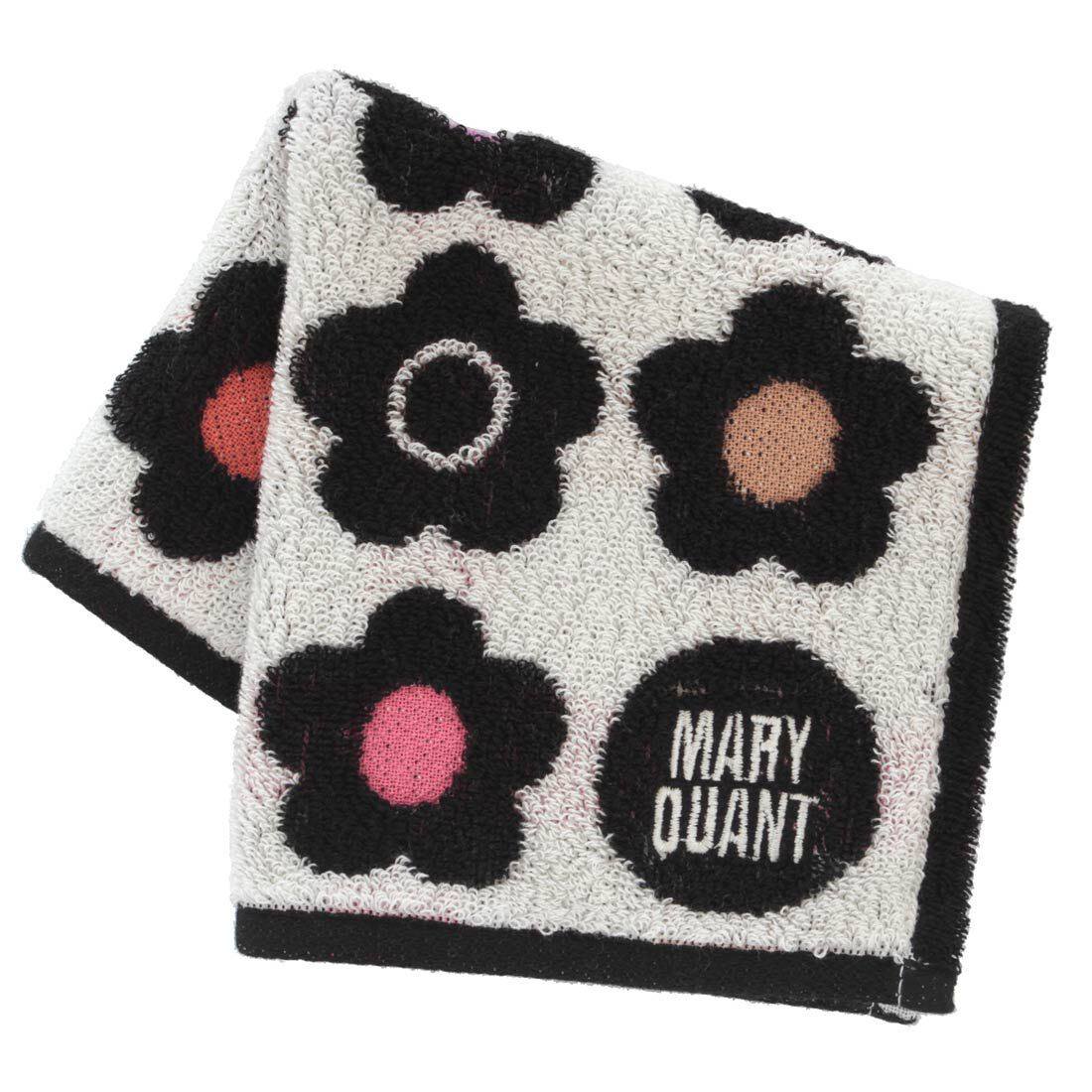 MARY QUANT「MARY QUANT タオルハンカチ＜カラフルデイジー＞」|タオル|アイボリー