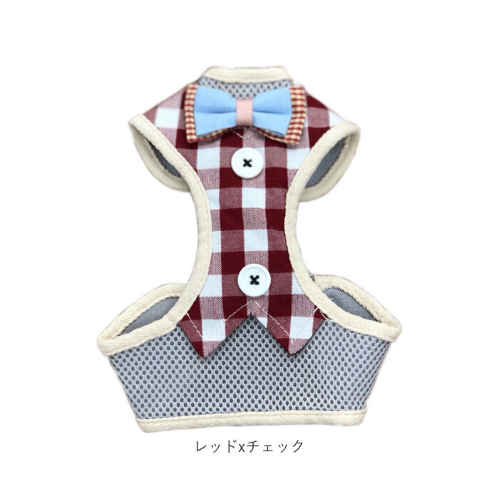 BACKYARD FAMILY「ハーネス 付き 犬 服 楽天 犬服 いぬふく ペットハーネス リード付き リード アンファンス」|その他|