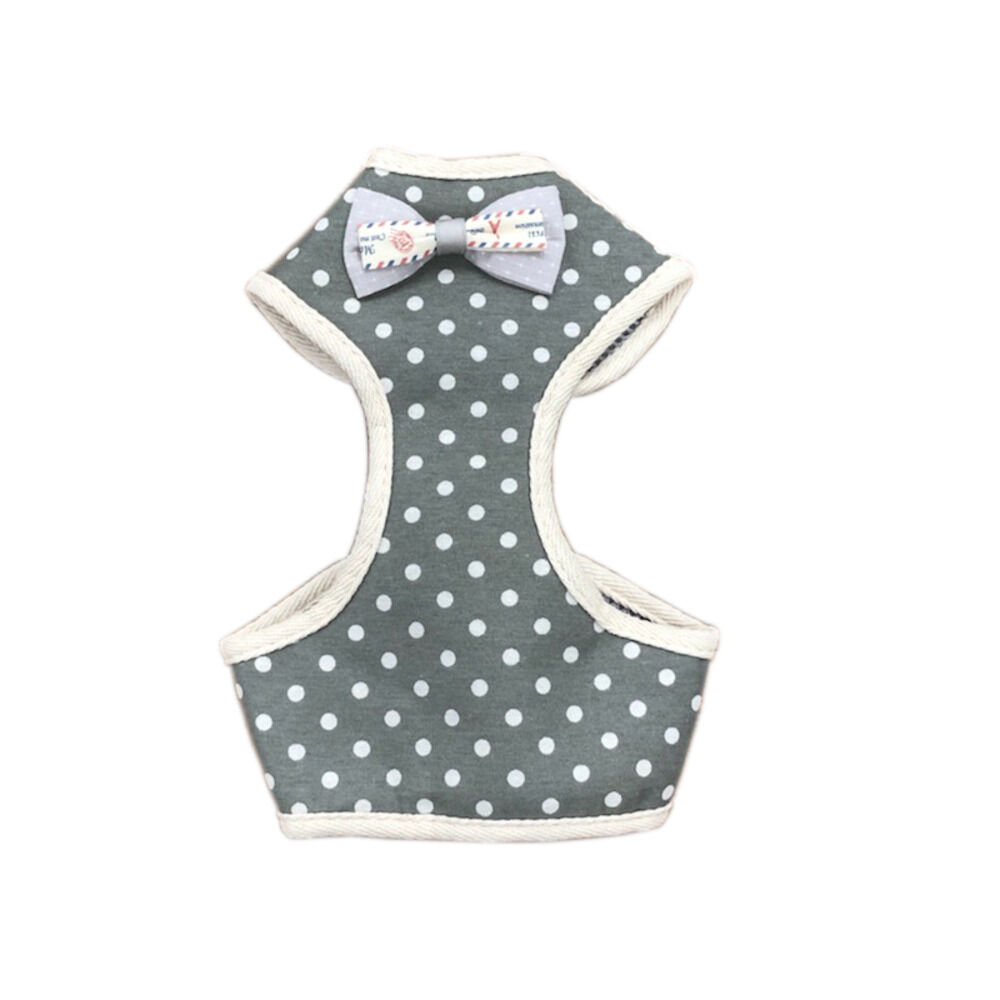 BACKYARD FAMILY「ハーネス 付き 犬 服 楽天 犬服 いぬふく ペットハーネス リード付き リード アンファンス」|その他|グレー1