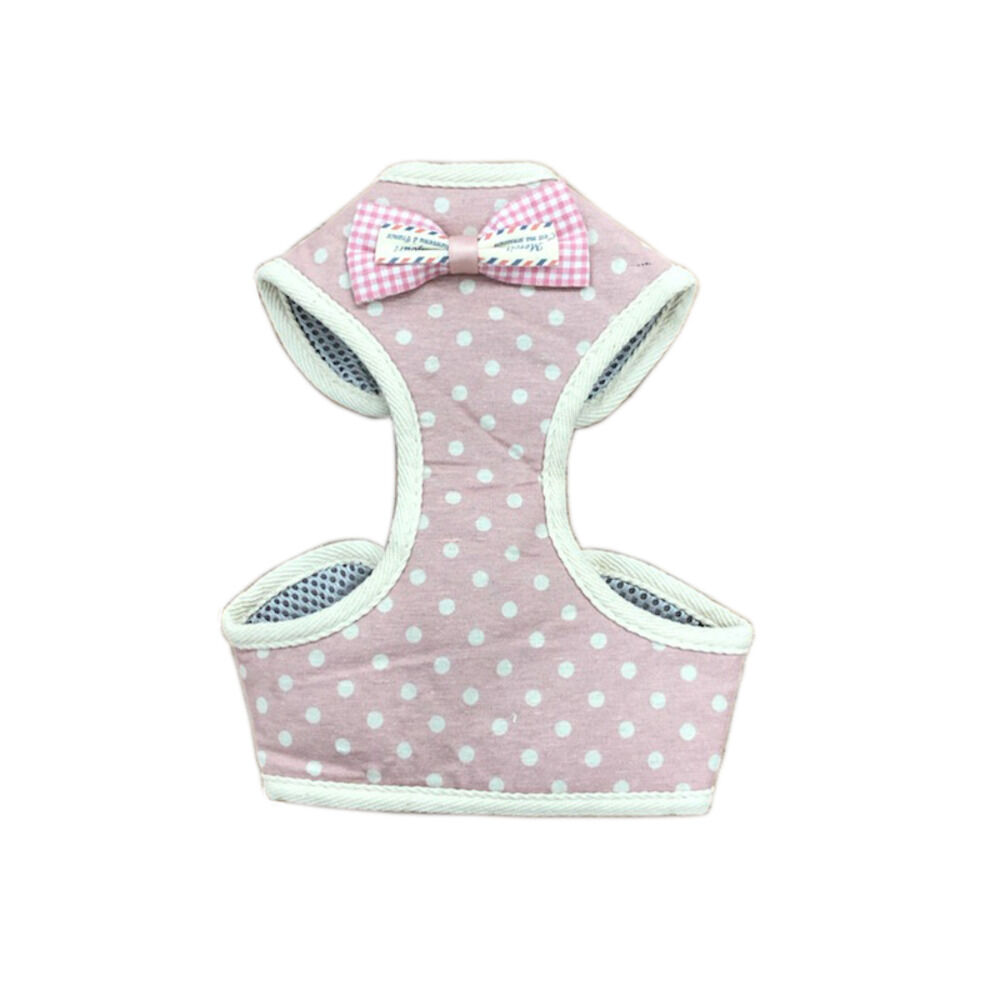 BACKYARD FAMILY「ハーネス 付き 犬 服 楽天 犬服 いぬふく ペットハーネス リード付き リード アンファンス」|その他|ピンク1