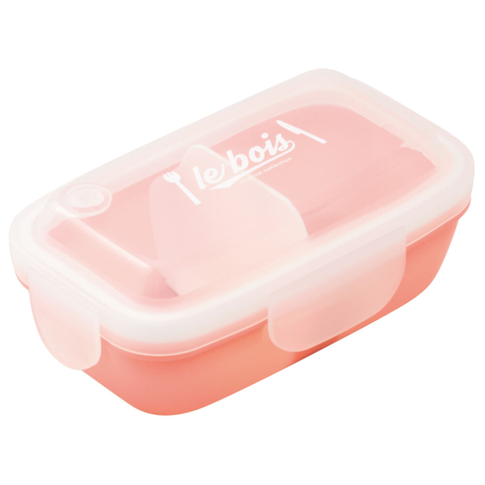 BACKYARD FAMILY「ランチボックス おしゃれ 1段 480ml 通販 お弁当箱 弁当箱 ドーム型 ドーム お弁当 弁当」|食器・キッチングッズ|ピンク1
