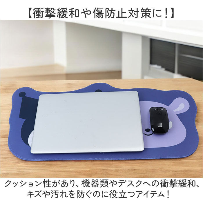 BACKYARD FAMILY「デスクマット キャラクター 通販 かわいい マウス対応 マウスパッド デスク マット」|その他|