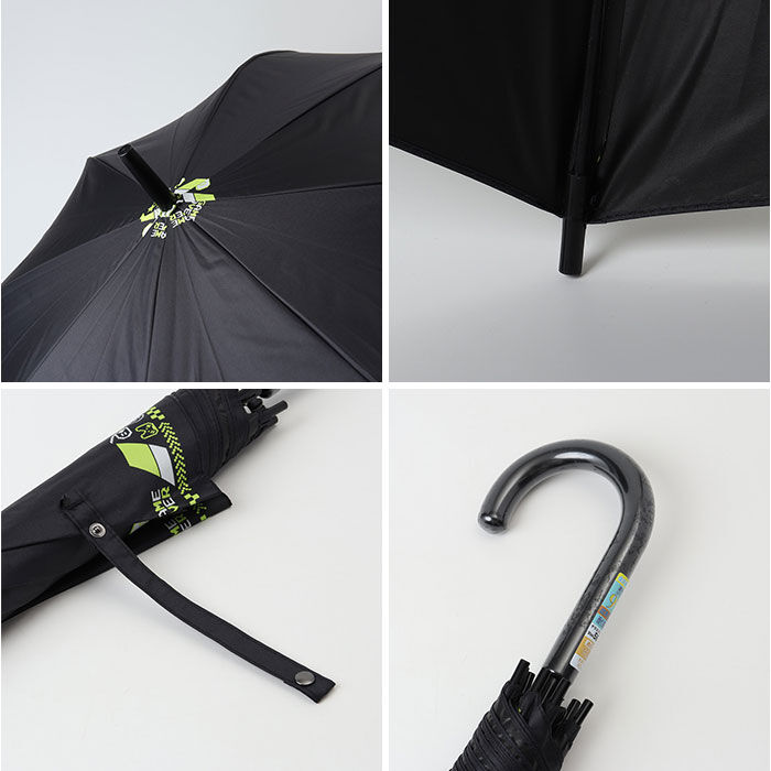 BACKYARD FAMILY「傘 58cm 男の子 小学生 通販 長傘 ジャンプ傘 キッズ ジュニア 晴雨兼用傘 雨傘 日傘」|傘|