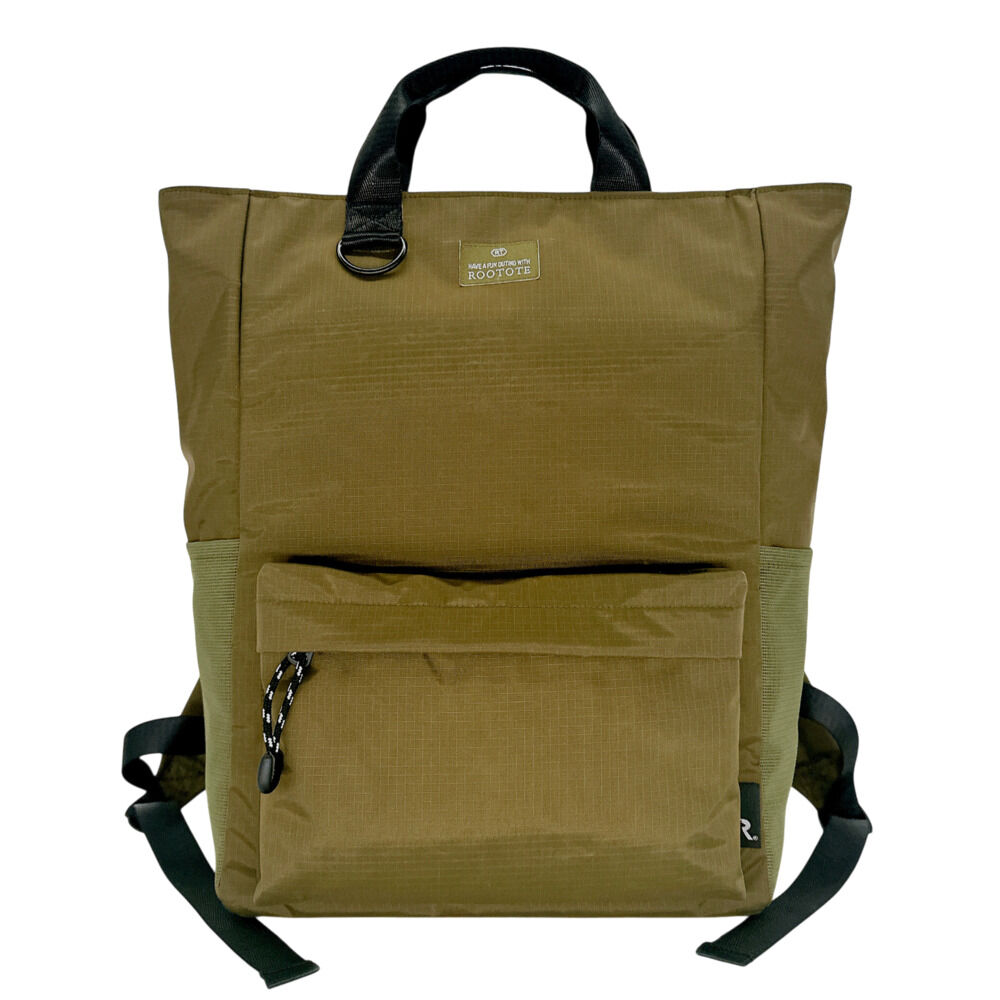 ROOTOTE「ルートート リュック ROOTOTE 3559 通販 トートバッグ 通勤バッグ ビジネスバッグ」|リュック|ブラウン1