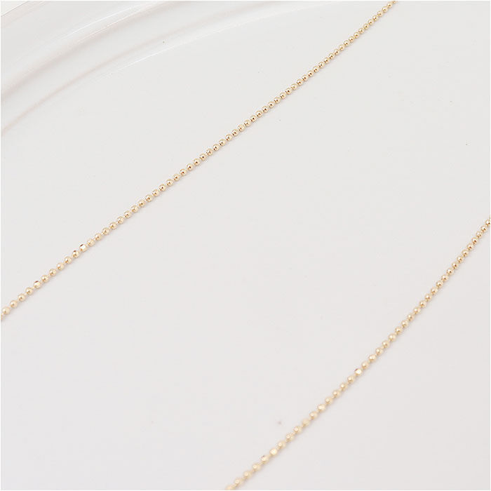 BACKYARD FAMILY「金 ネックレス 18金 通販 日本製 ネックレスチェーン チェーンネックレス 18K 長さ40cm」|その他|