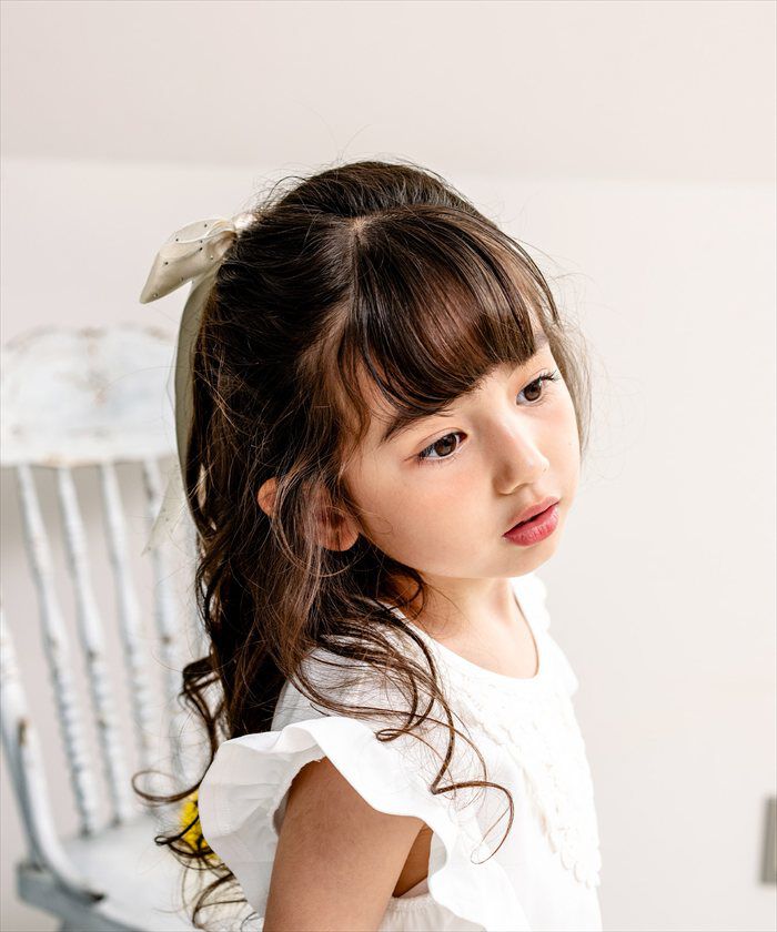 BACKYARD FAMILY「リボン 大きめ ヘアゴム キッズ 通販 Rora ローラ リア キラキラ 髪飾り 子供 子ども」|ヘアゴム・シュシュ|