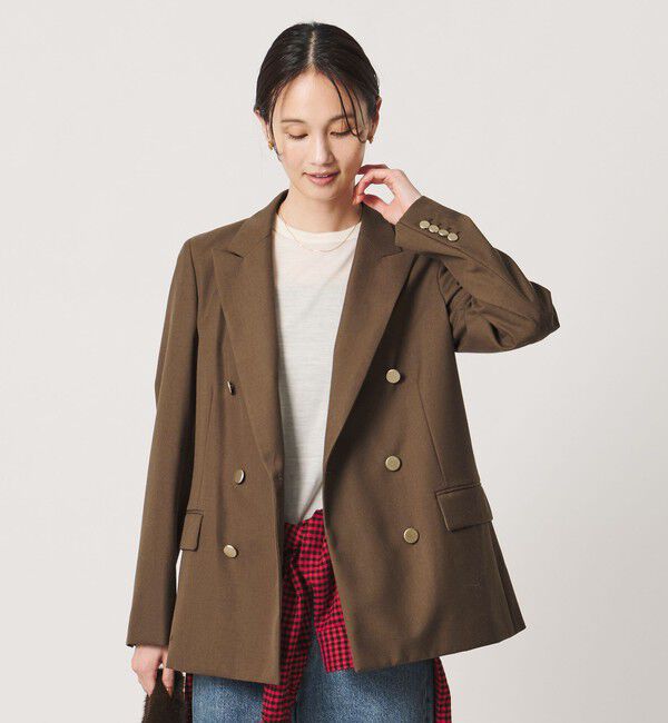 UNITED ARROWS「6B ウール ブレザー 26FW」|テーラードジャケット|MD.BROWN