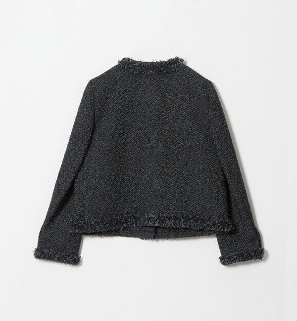 UNITED ARROWS「ツイード ノーカラー ジャケット」|ノーカラージャケット|