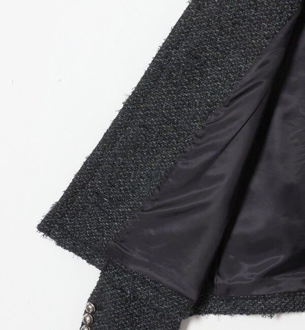 UNITED ARROWS「ツイード ノーカラー ジャケット」|ノーカラージャケット|