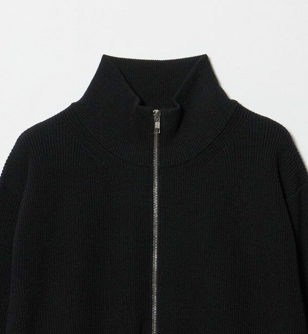 UNITED ARROWS「アイビー ポリエステル/ウール ドライバーズニット」|カーディガン|