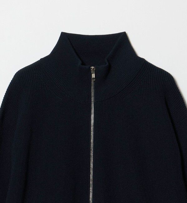 UNITED ARROWS「アイビー ポリエステル/ウール ドライバーズニット」|カーディガン|