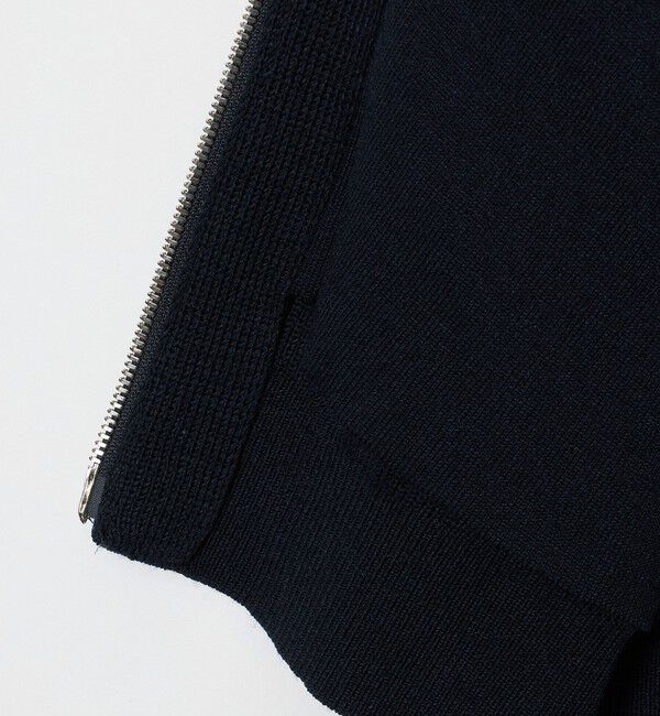 UNITED ARROWS「アイビー ポリエステル/ウール ドライバーズニット」|カーディガン|