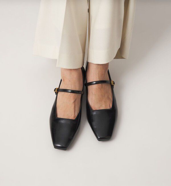 UNITED ARROWS green label relaxing「スクエア ストラップパンプス」|パンプス|