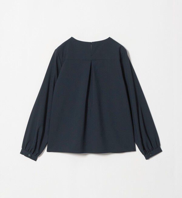 UNITED ARROWS green label relaxing「チャーム付き ブラウス マシンウォッシャブル 吸水速乾」|シャツ・ブラウス|