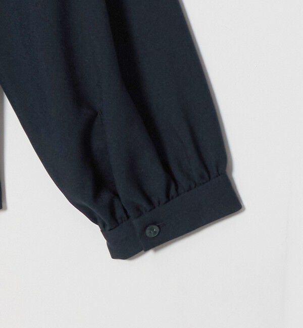 UNITED ARROWS green label relaxing「チャーム付き ブラウス マシンウォッシャブル 吸水速乾」|シャツ・ブラウス|