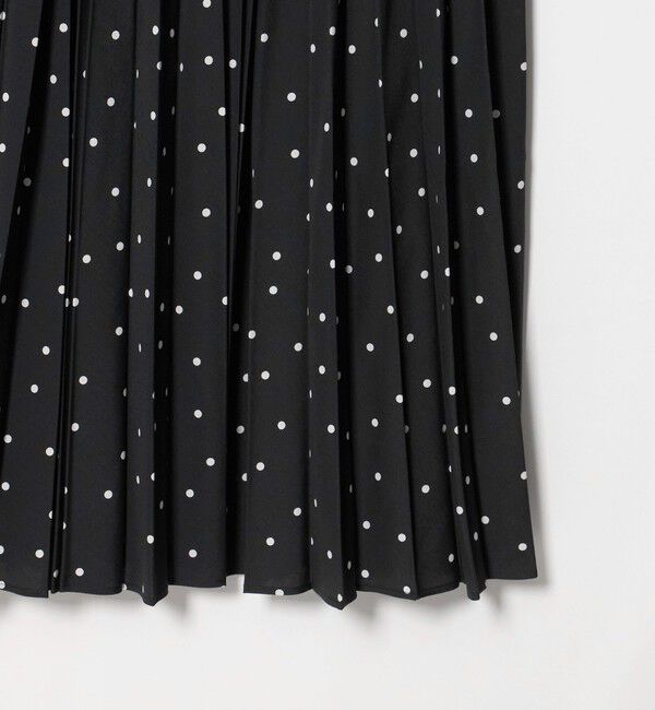 UNITED ARROWS green label relaxing「［size SHORT/TALLあり］ワッシャー プリーツ ワンピース ドット」|ワンピース|