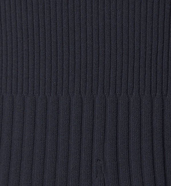UNITED ARROWS green label relaxing「襟フェイクパール プリーツ ニット ワンピース」|ワンピース|
