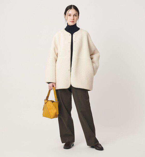 BEAUTY&YOUTH UNITED ARROWS「【WEB限定】ボア&times;フェイクムートン リバーシブルジャケット 」|その他|