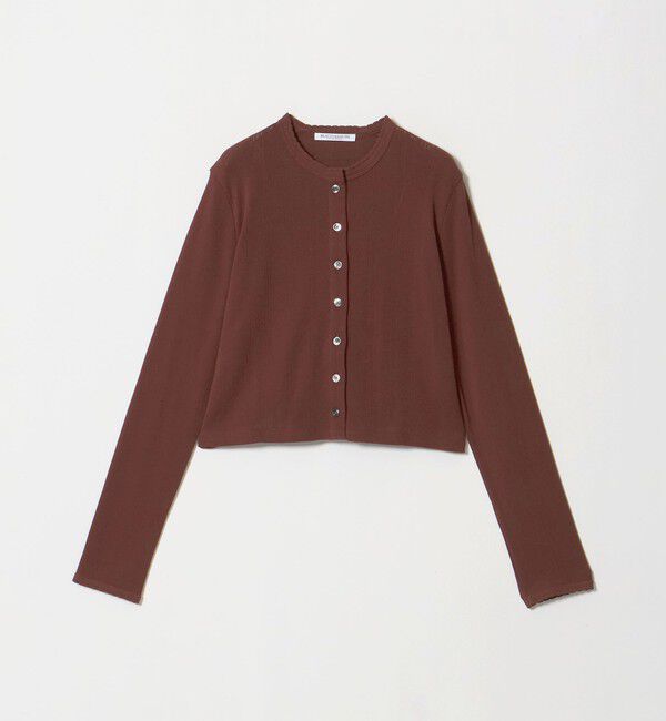 BEAUTY&YOUTH UNITED ARROWS「コットン パターンメッシュ カーディガン ウォッシャブル」|カーディガン|