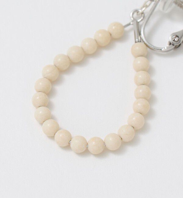 BEAUTY&YOUTH UNITED ARROWS「【WEB限定】＜Causerie＞天然石 カラー ドロップ イヤリング」|イヤリング|
