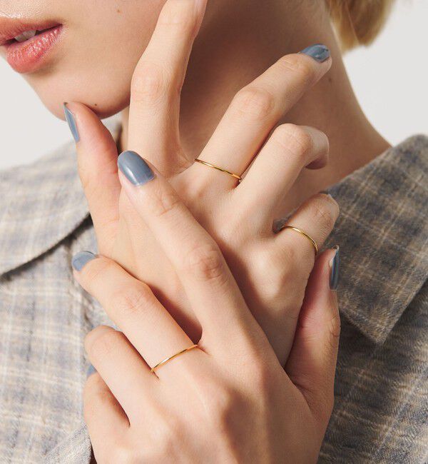 BEAUTY&YOUTH UNITED ARROWS「＜by Preek＞シンプル 3セット リング」|リング|