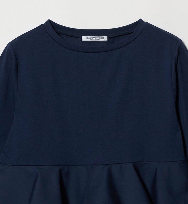 BEAUTY&YOUTH UNITED ARROWS「【WEB限定】ペプラム 9分袖 プルオーバー」|Tシャツ・カットソー|