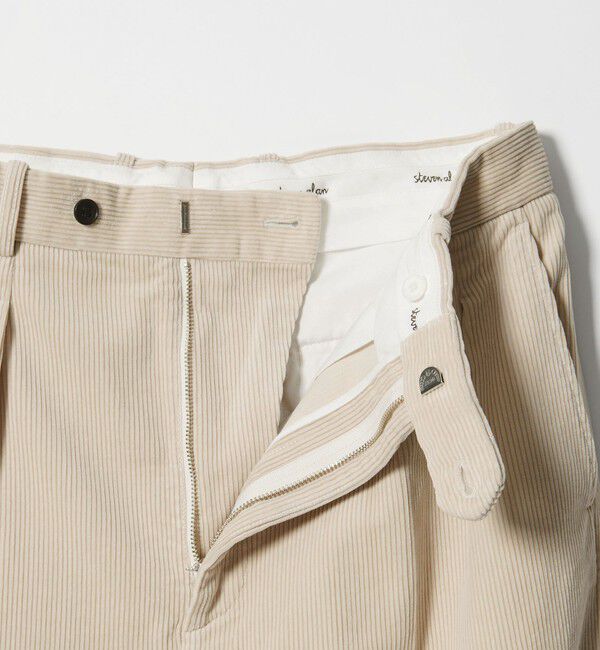 STEVEN ALAN「＜Steven Alan＞ 9W コーデュロイ イン ツープリーツ ドレス トラウザーズ II」|スラックス|