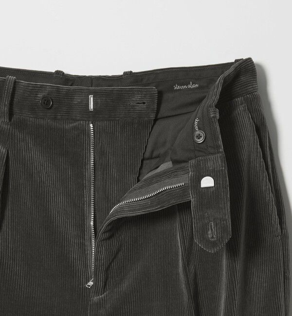 STEVEN ALAN「＜Steven Alan＞ 9W コーデュロイ イン ツープリーツ ドレス トラウザーズ II」|スラックス|