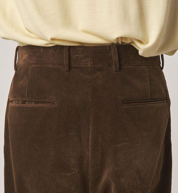 STEVEN ALAN「＜Steven Alan＞ 9W コーデュロイ イン ツープリーツ ドレス トラウザーズ II」|スラックス|