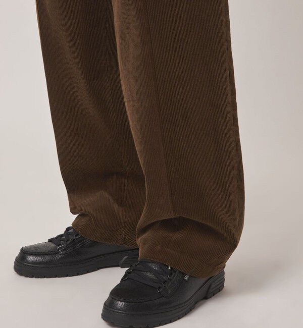 STEVEN ALAN「＜Steven Alan＞ 9W コーデュロイ イン ツープリーツ ドレス トラウザーズ II」|スラックス|