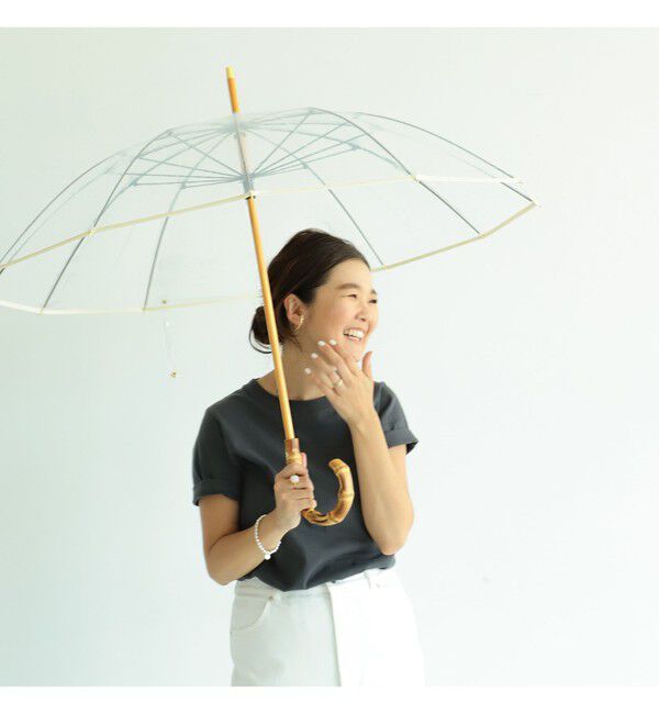 BEAMS SELECTION for WOMEN「Traditional Weatherwear / バンブー ビニール傘」|傘|
