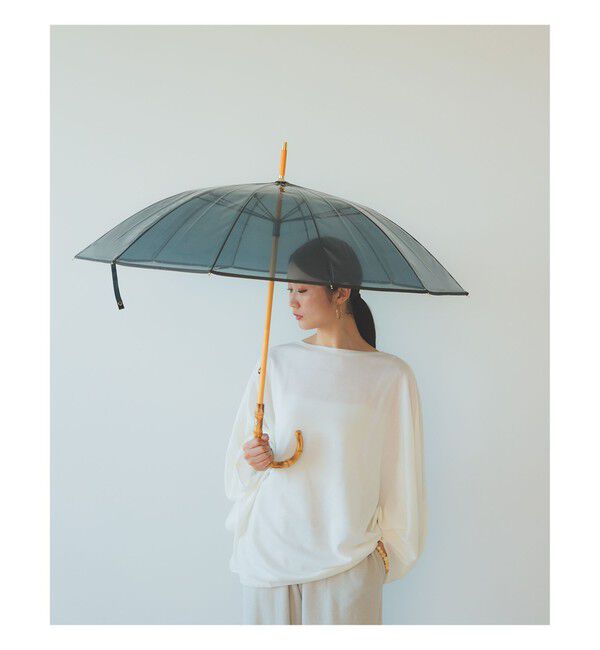 BEAMS SELECTION for WOMEN「Traditional Weatherwear / バンブー ビニール傘」|傘|