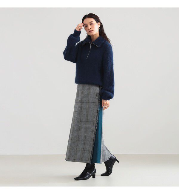 Demi-Luxe BEAMS 「【別注】O&rsquo;NEIL OF DUBLIN &times; Demi-Luxe BEAMS / コンビネーション クラシック キルトスカート 90cm」|スカート|