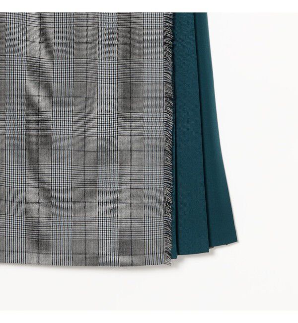 Demi-Luxe BEAMS 「【別注】O&rsquo;NEIL OF DUBLIN &times; Demi-Luxe BEAMS / コンビネーション クラシック キルトスカート 90cm」|スカート|