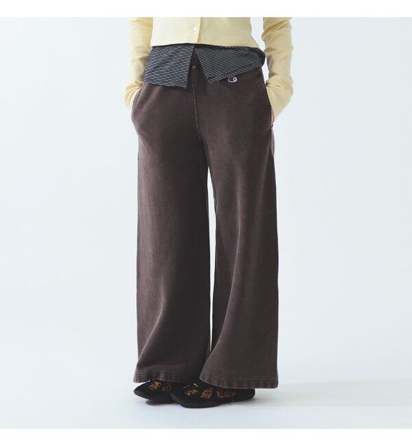 BEAMS SELECTION for WOMEN「【別注】Champion / リバースウィーブ（R）スウェット パンツ」|その他|DARK BROWN