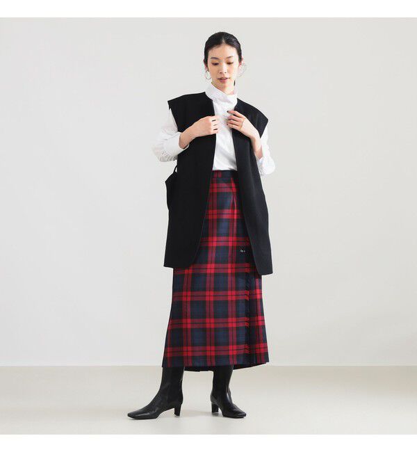 Demi-Luxe BEAMS 「ウールカシミヤ リバー ジレ」|ベスト・ジレ|