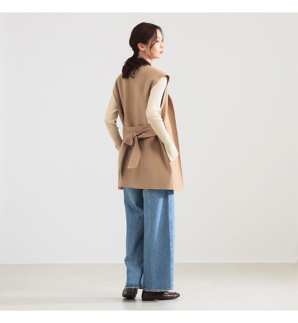 Demi-Luxe BEAMS 「ウールカシミヤ リバー ジレ」|ベスト・ジレ|