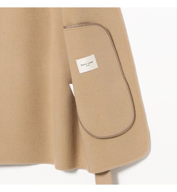 Demi-Luxe BEAMS 「ウールカシミヤ リバー ジレ」|ベスト・ジレ|