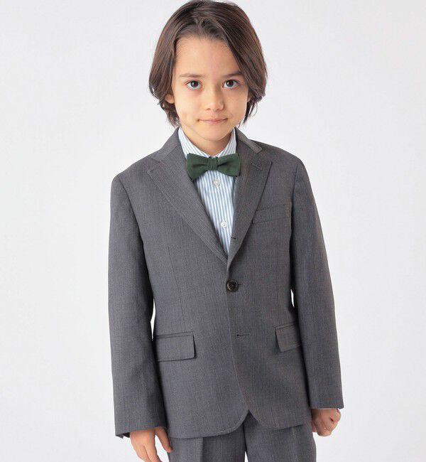 SHIPS KIDS「SHIPS KIDS:100～130cm / ストライプ レギュラーカラー シャツ」|シャツ・ブラウス|