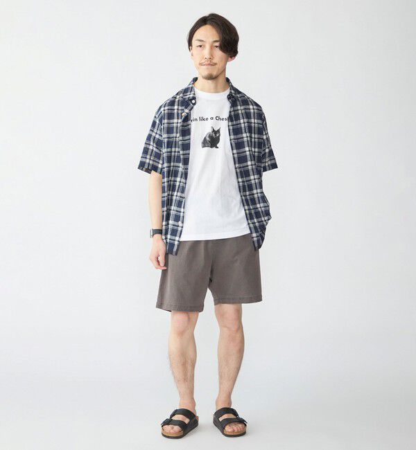 SHIPS「【WEB限定/SHIPS別注】Regency Works: キャット ポケット Tシャツ」|Tシャツ・カットソー|