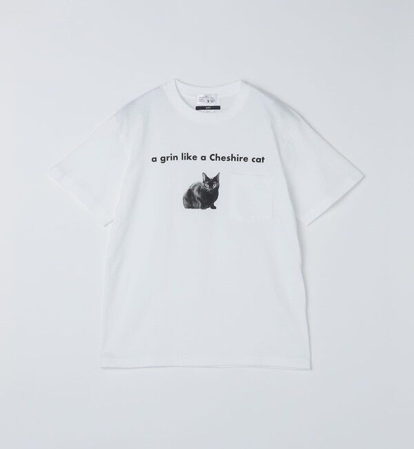 SHIPS「【WEB限定/SHIPS別注】Regency Works: キャット ポケット Tシャツ」|Tシャツ・カットソー|