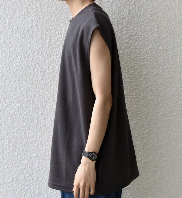 SHIPS any「SHIPS any:〈接触冷感〉COOL TOUCH スムース リラックス ノースリーブ Tシャツ 26SS◇」|Tシャツ・カットソー|