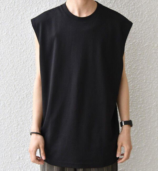 SHIPS any「SHIPS any:〈接触冷感〉COOL TOUCH スムース リラックス ノースリーブ Tシャツ 26SS◇」|Tシャツ・カットソー|