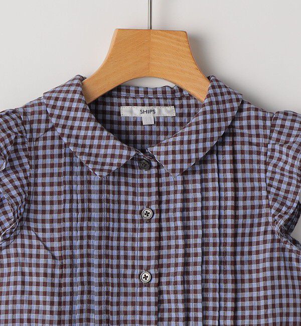 SHIPS KIDS「SHIPS KIDS:140～150cm /〈UVカット/吸水速乾〉ドライタッチ ワンピース」|ワンピース|