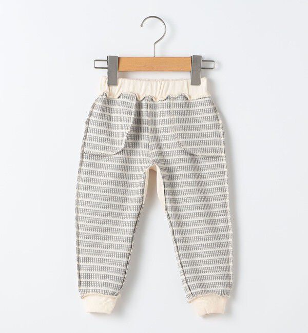 SHIPS KIDS「SHIPS KIDS:80～90cm / ボーダー リブ パンツ」|その他ベビー用品|