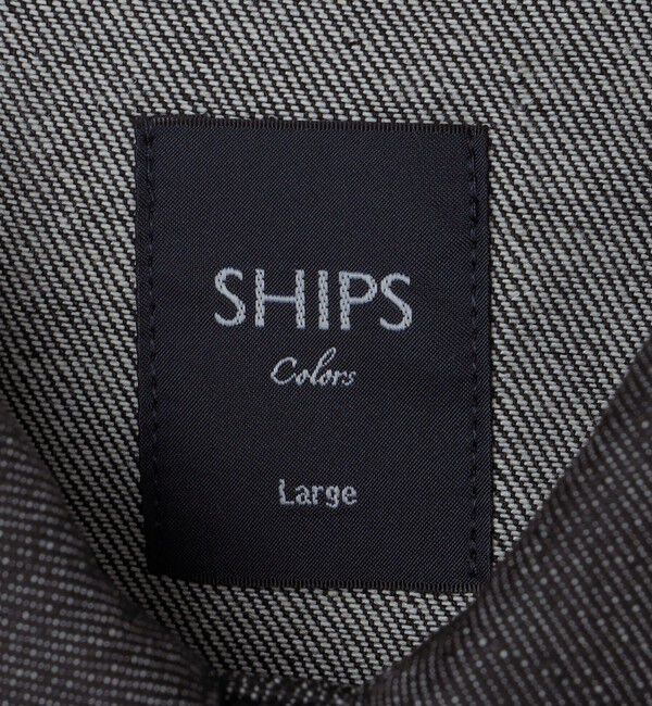 SHIPS Colors 「〈洗濯機可能〉デニムライク ジャケット(セットアップ対応)◇」|ブルゾン・スタジャン|