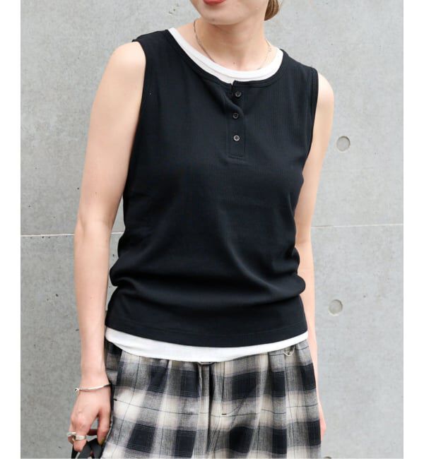 OUTDOOR PRODUCTS Usual Things「レイヤードライクノースリTEE」|Tシャツ・カットソー|