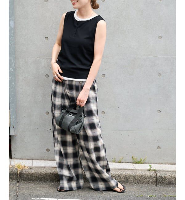 OUTDOOR PRODUCTS Usual Things「レイヤードライクノースリTEE」|Tシャツ・カットソー|