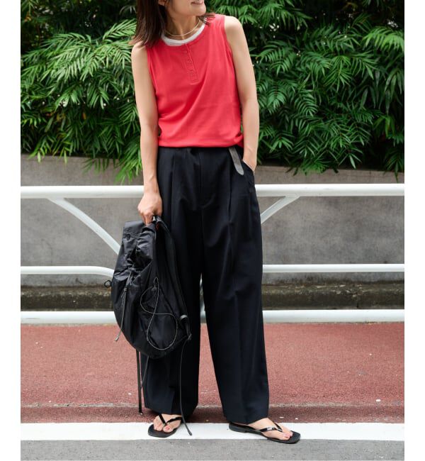 OUTDOOR PRODUCTS Usual Things「レイヤードライクノースリTEE」|Tシャツ・カットソー|