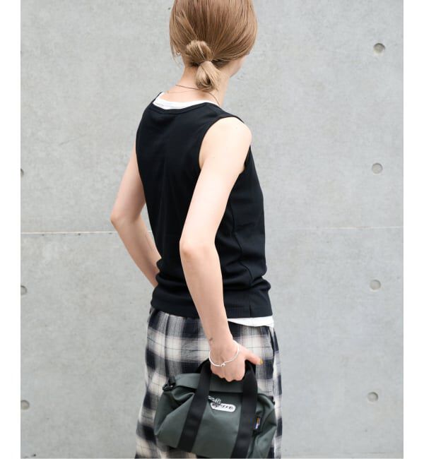 OUTDOOR PRODUCTS Usual Things「レイヤードライクノースリTEE」|Tシャツ・カットソー|